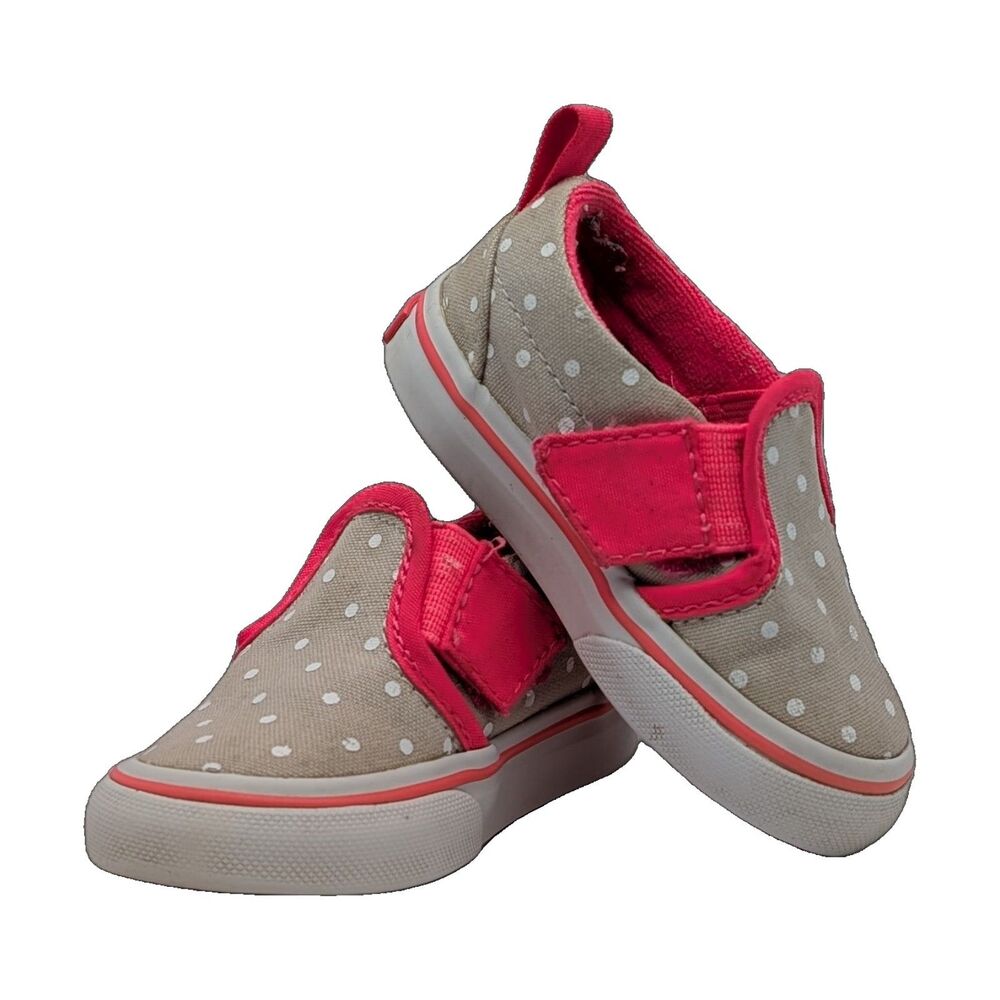 Vans Toddler Polka Dot Slip On Size Toddler 4